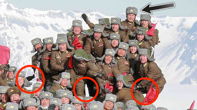 Illustration for article titled Kim Jong-un Photo Allegedly Photoshopped, South Korean News Reports